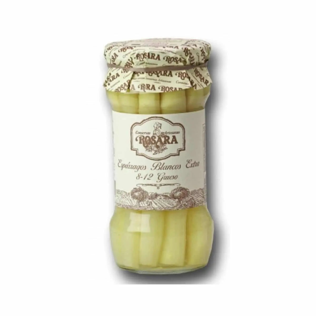 Espárrago de navarra 8/12 frutos | Conservas ROSARA Conservas Rosara