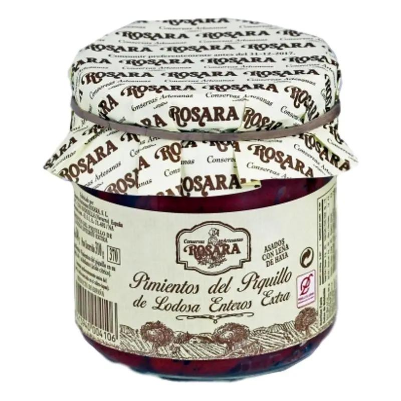 Pimientos del piquillo enteros Extra 370 ml | Conservas ROSARA Conservas Rosara