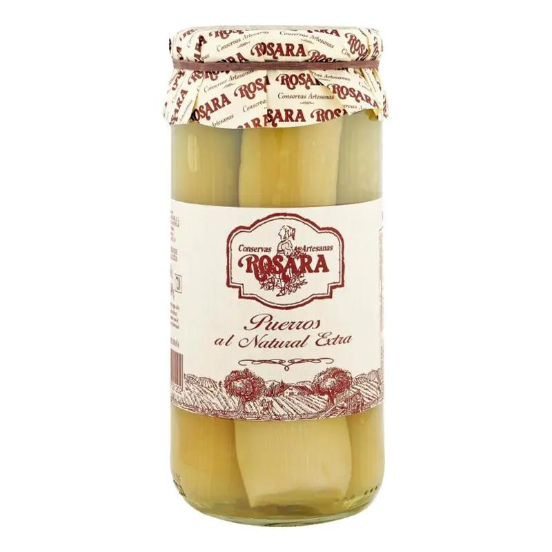 Puerro al natural 720 ml | Conservas Rosara Conservas Rosara