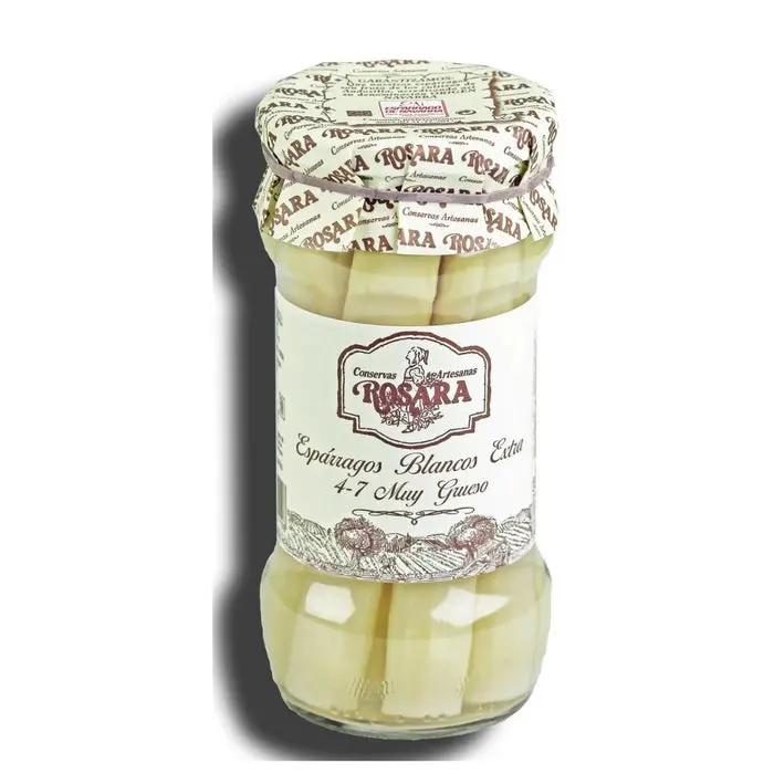 Esparragos D.O Navarra 4/7 frutos | Conservas ROSARA Conservas Rosara