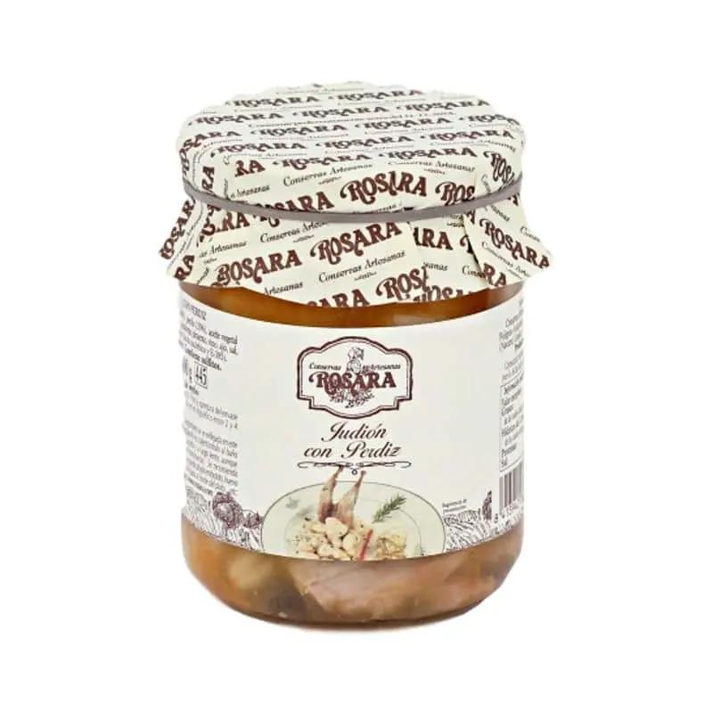Judión con Perdiz Tarro 445 ml | Conservas ROSARA Conservas Rosara