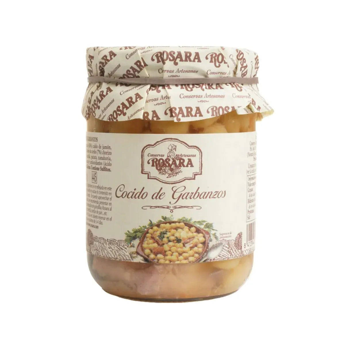 Cocido de Garbanzos Conservas Rosara
