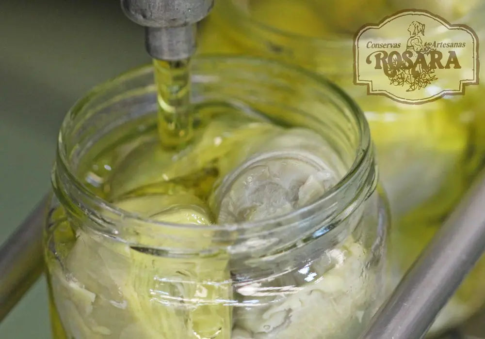 Corazones de Alcachofas en Aceite Rosara