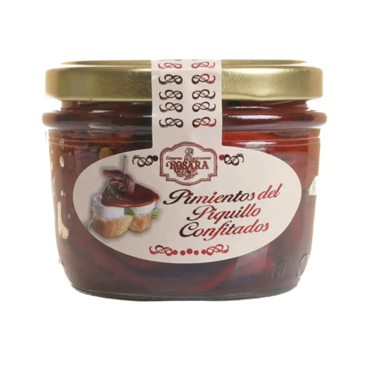 Pimientos del piquillo confitados Conservas Rosara