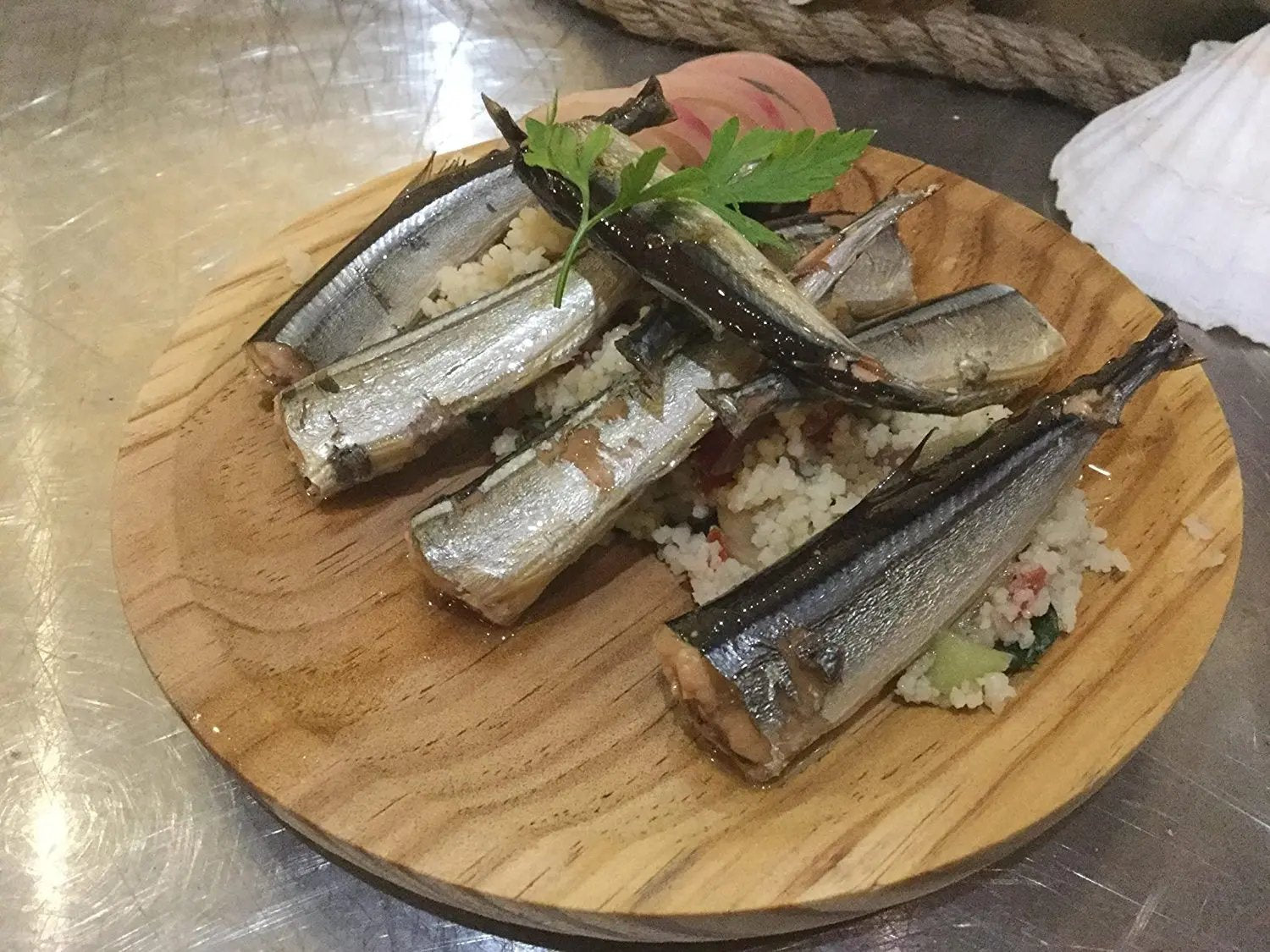 Trozos de Aguja en aceite de oliva |  Ramón Peña LP Conservas Ramón Peña