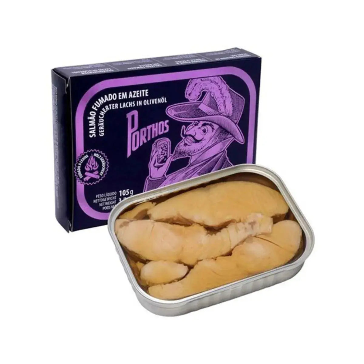 Salmón ahumado en aceite de oliva | Porthos Porthos Vintage