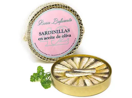 Sardinillas en Aceite de Oliva 12 pzas  Conservas Rosa Lafuente Conservas Rosa Lafuente