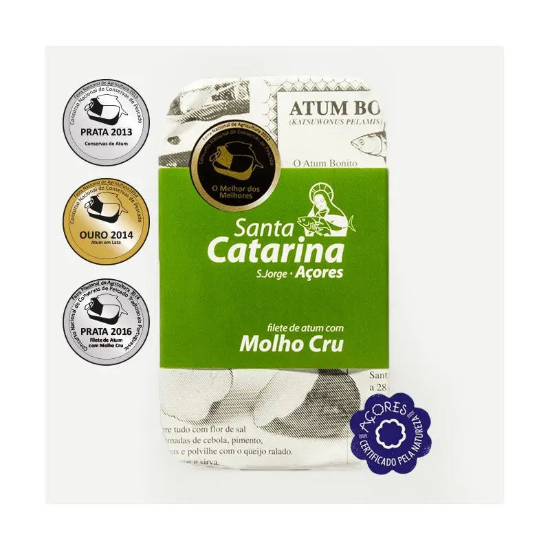 Atún en molhu cru de Conservas Santa Catarina
