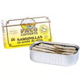 Sardines à l'huile d'olive 16/18 pcs Conservas Paco Lafuente